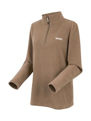 Regatta Brown Sweethart Zip Neck Fleece - Image 7 of 7
