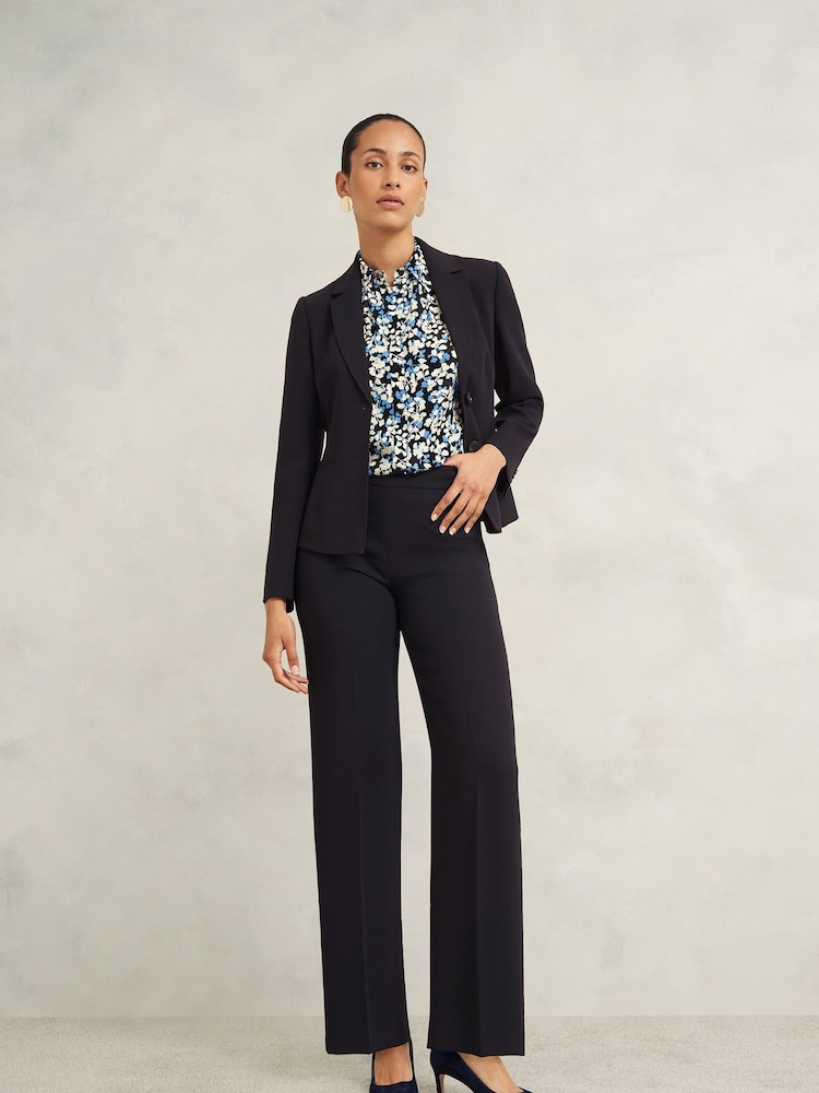 Hobbs Mel Wide Leg Trousers - Imagen 1 de 3