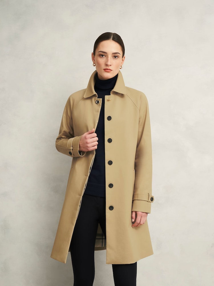 Hobbs Brown Pet Vivienne Trench Jacket - Image 1 of 4
