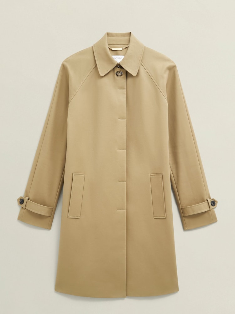 Hobbs Brown Pet Vivienne Trench Jacket - Image 4 of 4