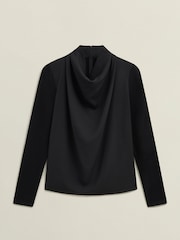 Hobbs Black Arielle Blouse - Image 4 of 5