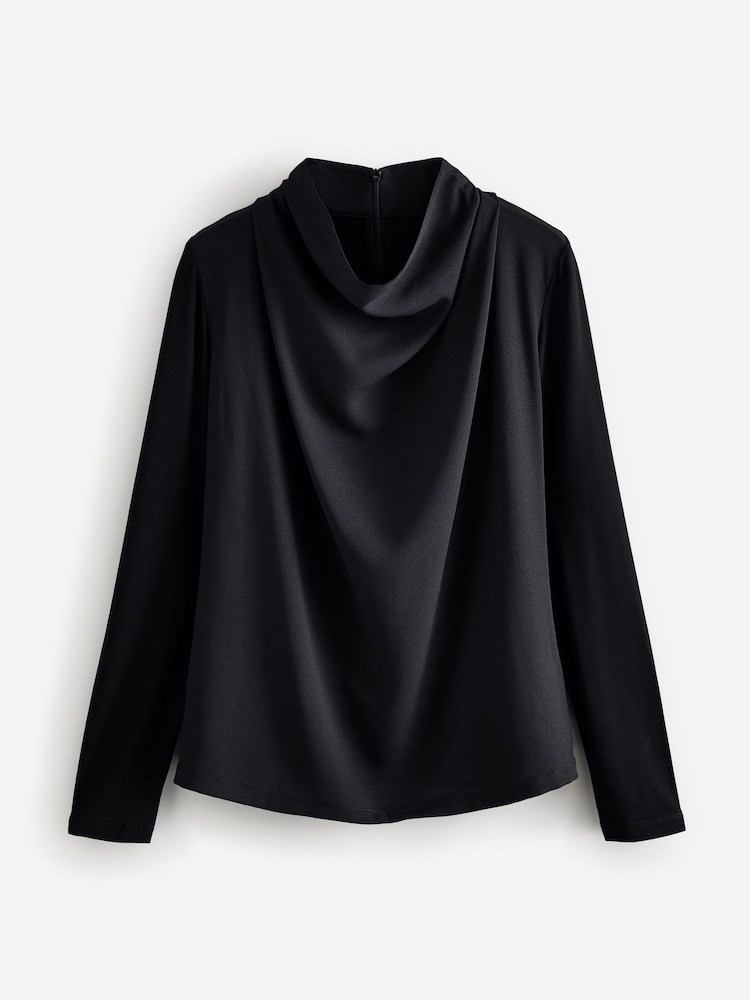 Hobbs Black Arielle Blouse - Image 5 of 5