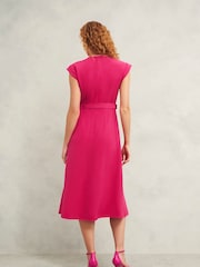 Hobbs Pink Meera Dress - Image 2 of 4