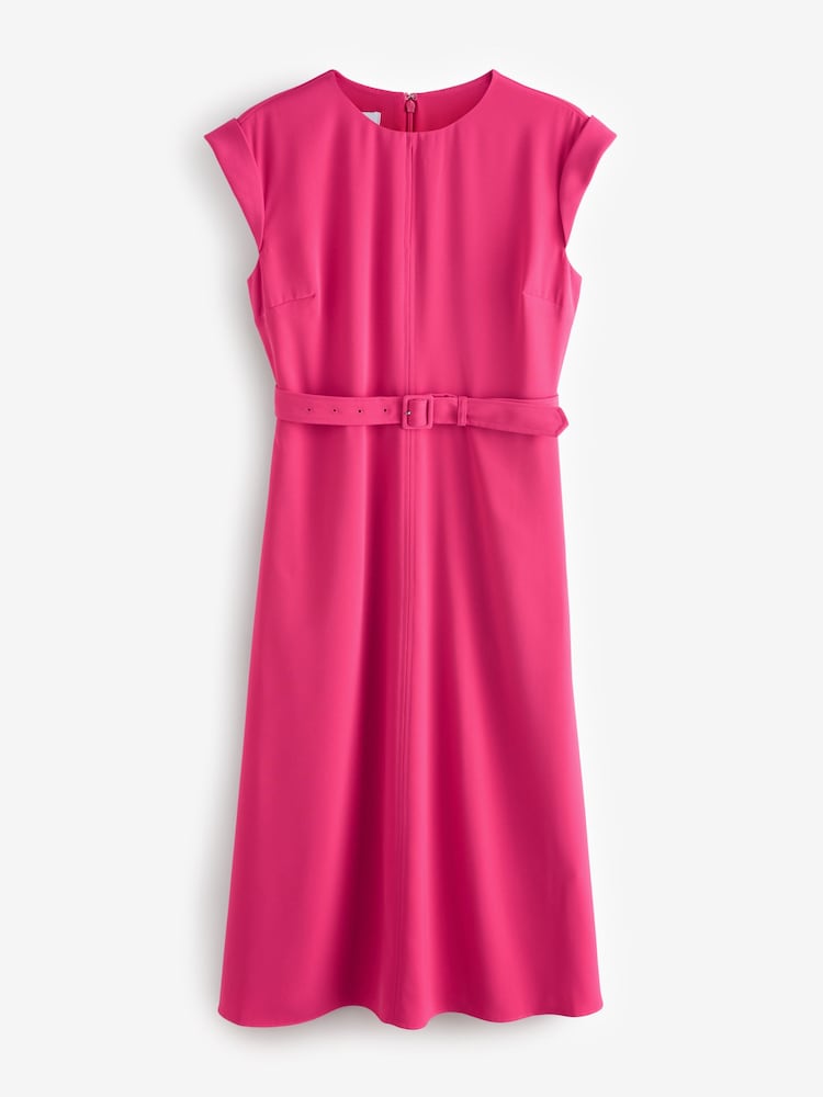 Hobbs Pink Meera Dress - Image 4 of 4