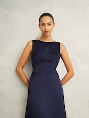 Hobbs Blue Petite Jemma Dress - Image 1 of 3