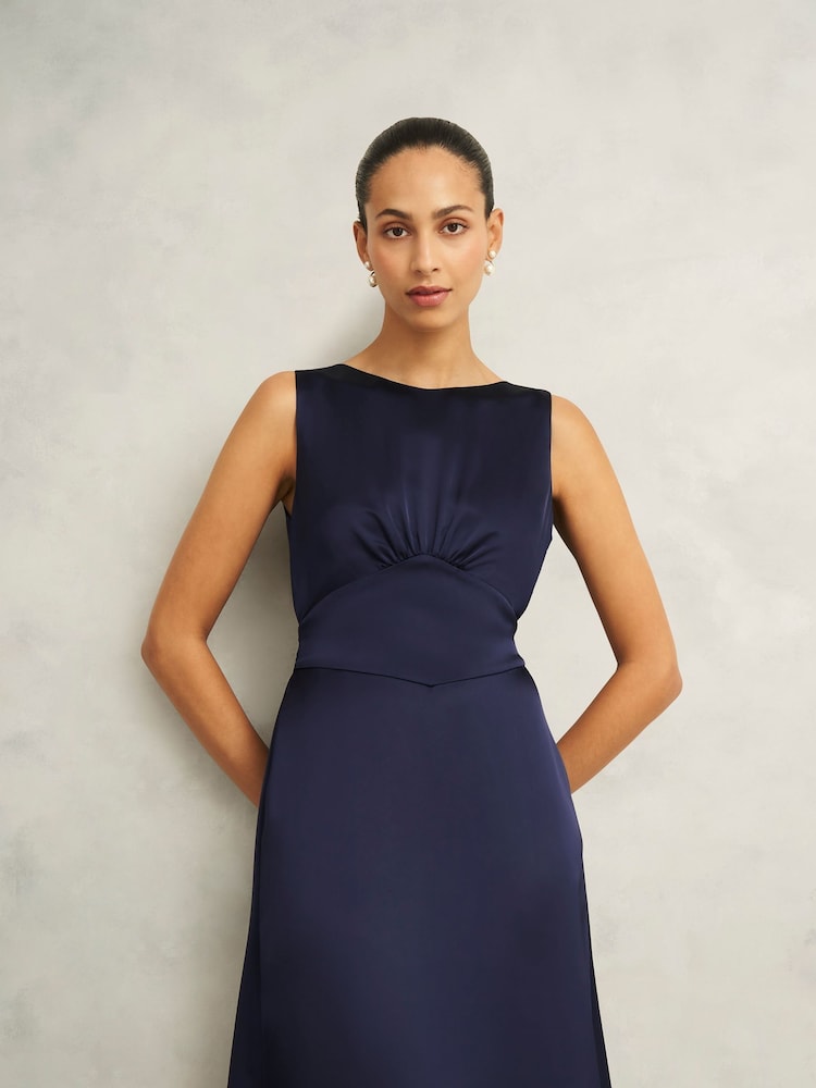 Hobbs Blue Petite Jemma Dress - Image 1 of 3