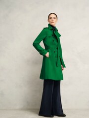 Hobbs Green Petite Skylar Trench Coat - Image 4 of 6