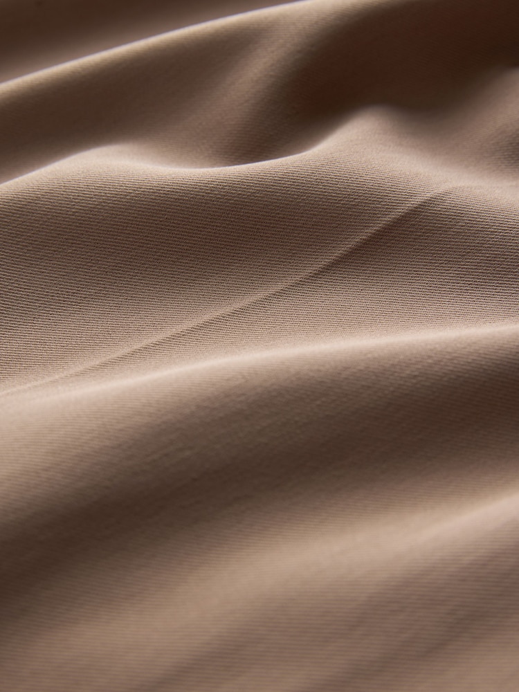 The Set Cream/Neutral Brown 2 Pack Wide Leg Pleated Trousers - Image 5 of 5 The Set Cream/Neutral Brown 2 Pack Wide Leg Pleated Trousers - Image 5 of 5
