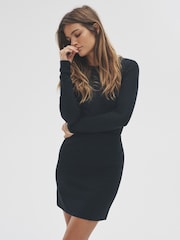 The Set Black 2 Pack Ponte Mini Skirts - Image 6 of 11