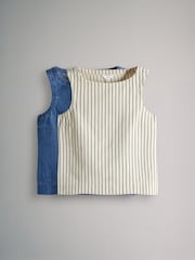 The Set 2 Pack Denim Shell Tops - Slika 2 iz 9