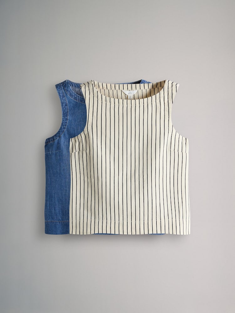 The Set 2 Pack Denim Shell Tops - Slika 2 iz 9