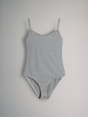The Set Black/Stripe/Grey Marl/White 4 Pack Strappy Bodysuits - Image 10 of 13