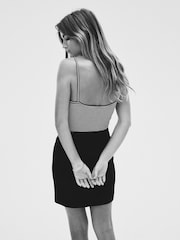 The Set Black/Stripe/Grey Marl/White 4 Pack Strappy Bodysuits - Image 3 of 13