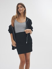 The Set Black/Stripe/Grey Marl/White 4 Pack Strappy Bodysuits - Image 5 of 13