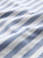 The Set White/Blue/Blue Stripe 3 Pack Cotton Poplin Shirt - Image 6 of 6