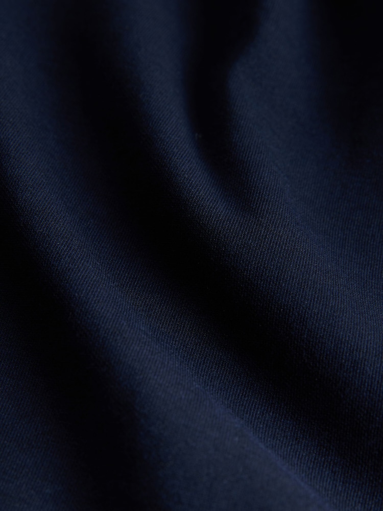 Navy/Grey Marl Interlock Pleated Wide Leg Joggers 2 Pack - Image 5 of 5