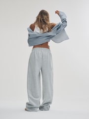 Calça Jogger Pregueada Interlock com Pernas Largas 2 Pacote - Imagem 9 de 14