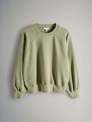 The Set Black/Stone/Khaki 3 Pack Raglan Crew Neck Sweatshirt - Image 2 of 6