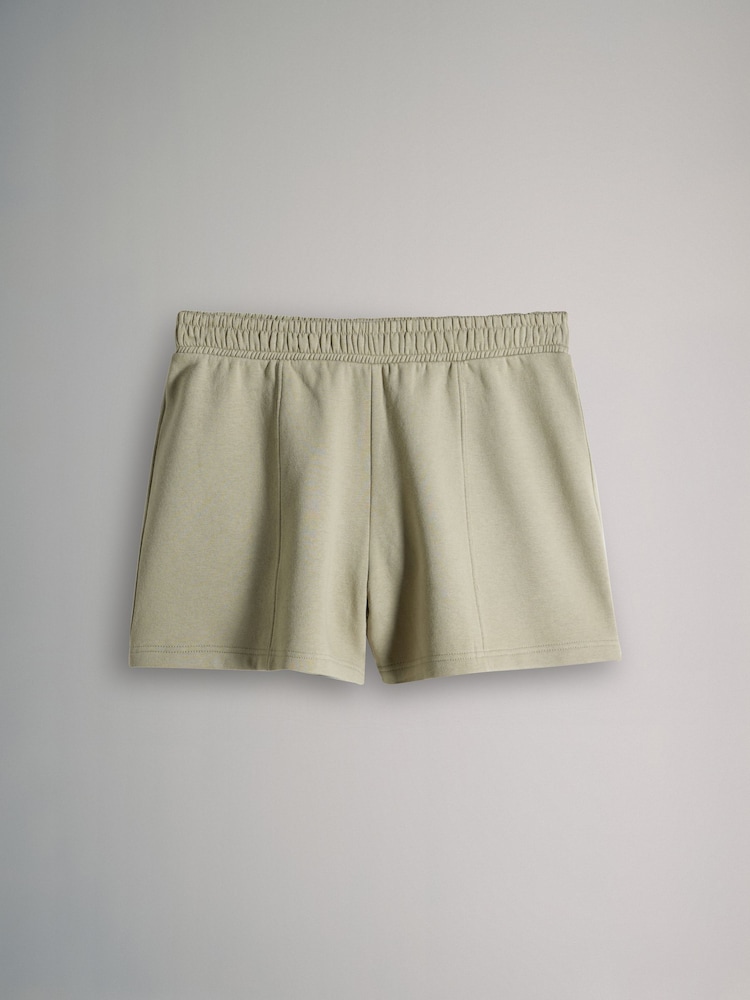 The Set Black/Stone/Khaki 3 Pack Sweat Shorts - Image 2 of 5