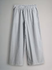 The Set Navy Stripe/Red Stripe 2 Pack Pull On Cotton Trousers - Image 2 of 5