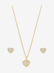 Inicio Pave Heart Set - Gift Boxed - Imagem 1 de 3
