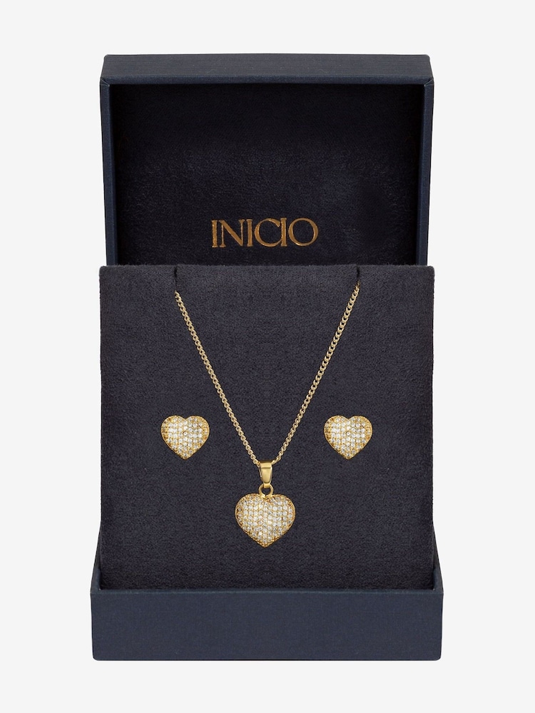 Inicio Pave Heart Set - Gift Boxed - Imagem 2 de 3