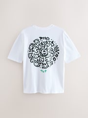 White TotCat Seminal Artist Licence T-Shirt - Image 1 of 4