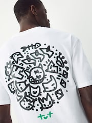 Bela TotCat - Seminal Artist Licence T-Shirt - Slika 6 iz 10