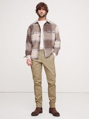 Banana Republic Beige Slim Rapid Movement Chino - Image 1 of 5