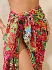 Lipsy Multi Floral Cover-Up - Image 3 of 5