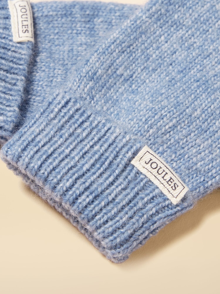 Joules Rosa Blue Gloves - Image 3 of 3