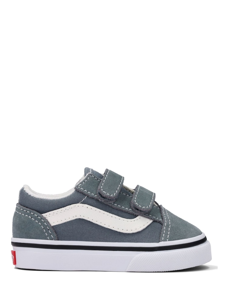Vans Blue Boys Old Skool Trainers - Image 1 of 2