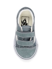 Vans Blue Boys Old Skool Trainers - Image 2 of 2
