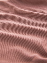 Pink Long Sleeve Collar Polo Top - Image 7 of 7
