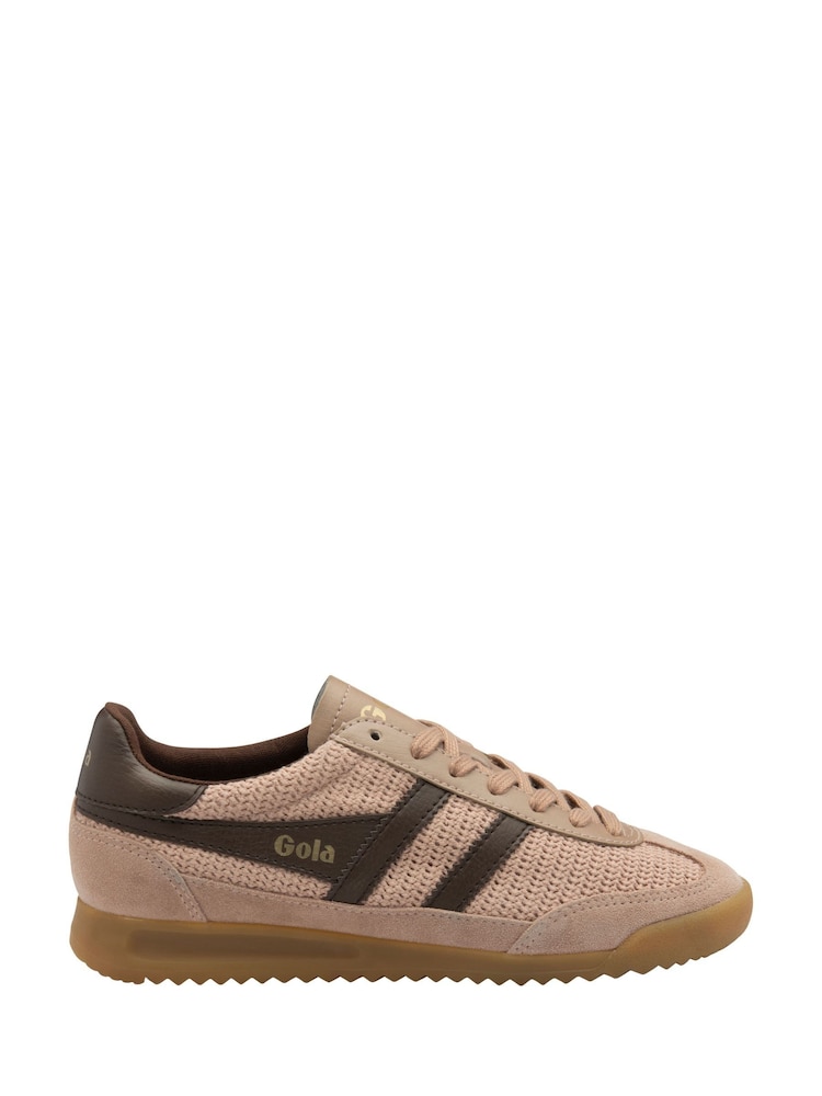 Gola Cameo Dark Brown Womens Tornado Glimmer Metallic Trainers - Image 2 of 5 Gola Cameo Dark Brown Womens Tornado Glimmer Metallic Trainers - Image 2 of 5