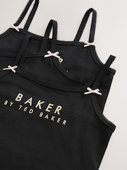 črna - Baker by Ted Baker Strappy Vests 3 Pack - Slika 6 iz 8