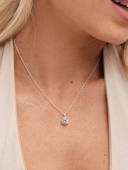 Simply Silver Silver Tone 925 Cubic Zirconia Classic Round Stud Set - Gift Boxed - Image 3 of 4