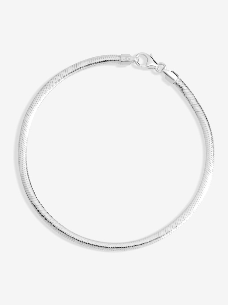 Simply Silver Silver Tone 925 Emerald Cut Crystal Bracelet - Image 2 of 2