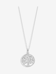 Simply Silver Silver Tone 925 Tree Of Love Pendant - Image 1 of 3