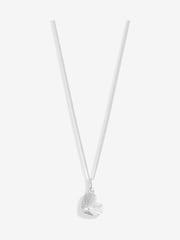 Simply Silver Silver Tone 925 Polished Diamond Cut Heart Pendant - Image 1 of 4