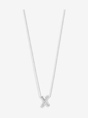 Simply Silver Silver Sterling 925 Kiss Pendant Necklace - Image 1 of 4