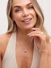 Simply Silver Silver Tone 925 Fine Flat Snake Effect Necklace - Image 3 of 4