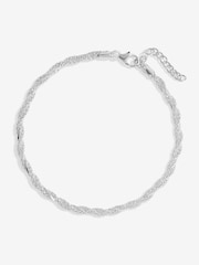Simply Silver Silver Sterling 925 Textured Twist Rope Bracelets - Image 1 of 4