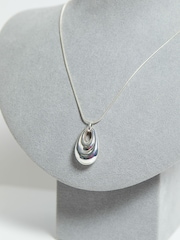 Simply Silver Silver Tone 925 Polished Peardrop Pendant - Image 2 of 3