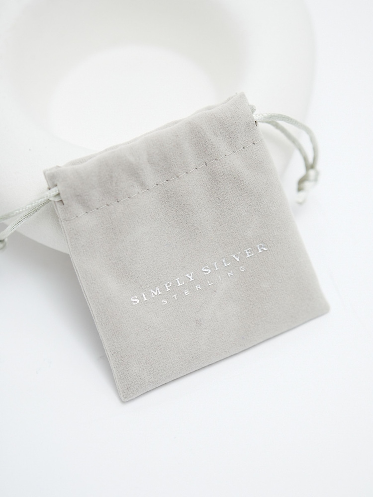 Simply Silver Silver Tone 925 Flat Herringbone Bracelet - Image 3 of 3