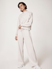 Mint Velvet Cream High Neck Sweatshirt - Image 1 of 8