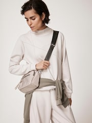 Mint Velvet Cream High Neck Sweatshirt - Image 3 of 8