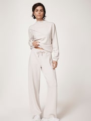 Mint Velvet Cream High Neck Sweatshirt - Image 4 of 8