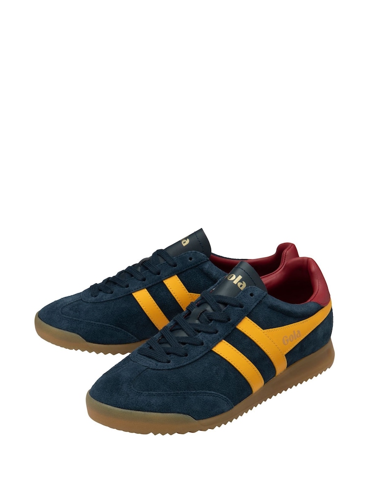 Gola Blue Mens Harrier Trainers - Image 2 of 4