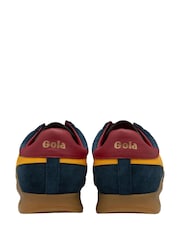 Gola Blue Mens Harrier Trainers - Image 3 of 4